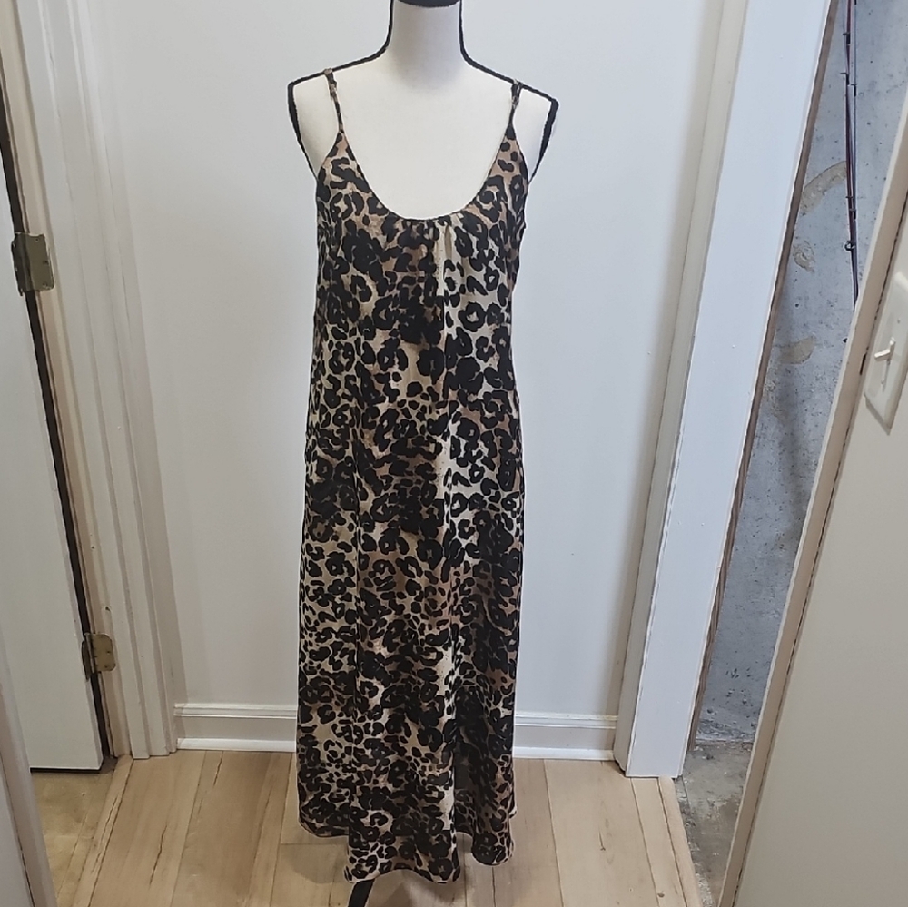Buddy Love Animal Print Maxi Dress